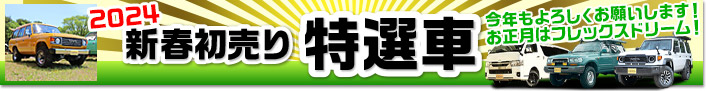 flexdream 新春初売り特選車2024