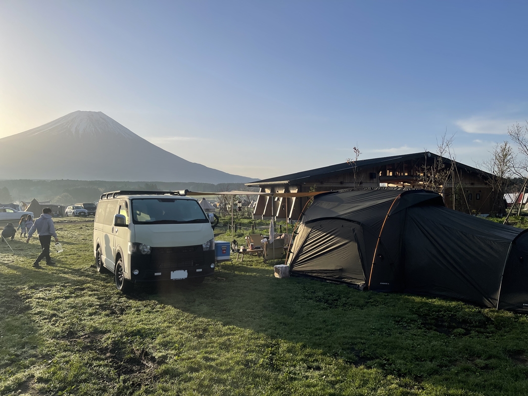 静岡県　IRIE CAMP さん　ハイエース