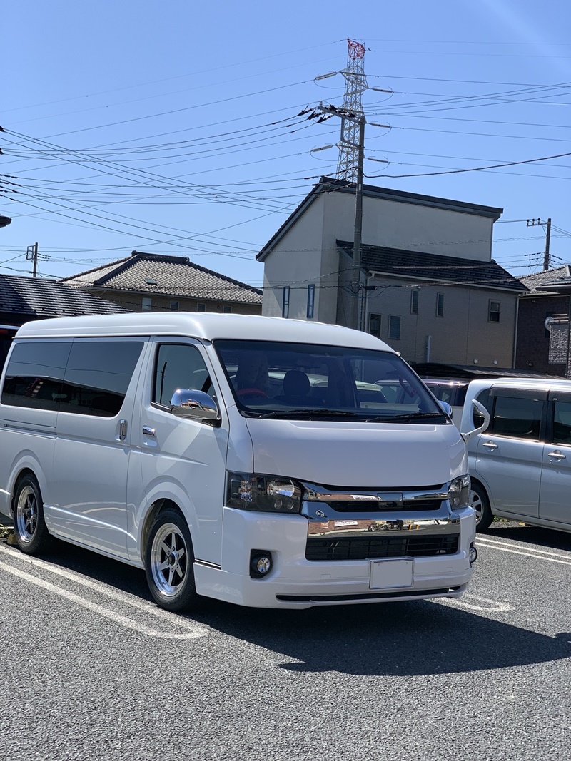 埼玉県　さんまちゃん さん　ハイエース