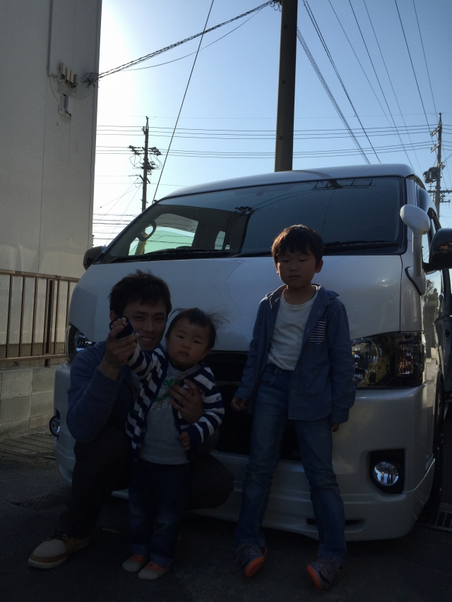 愛知県　ぺーちゃん さん　ハイエース