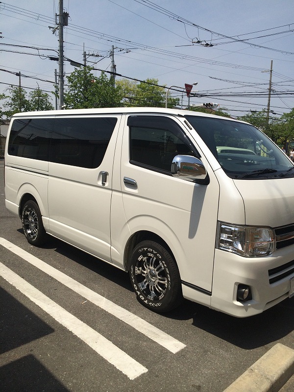 大阪府　のり さん　ハイエース
