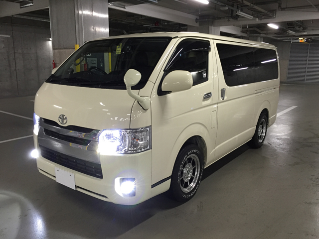 神奈川県　にし さん　ハイエース
