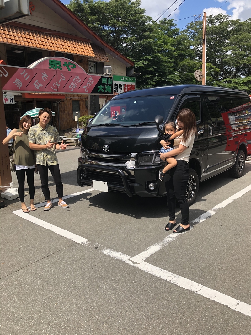 山形県　たか さん　ハイエースバンワイド