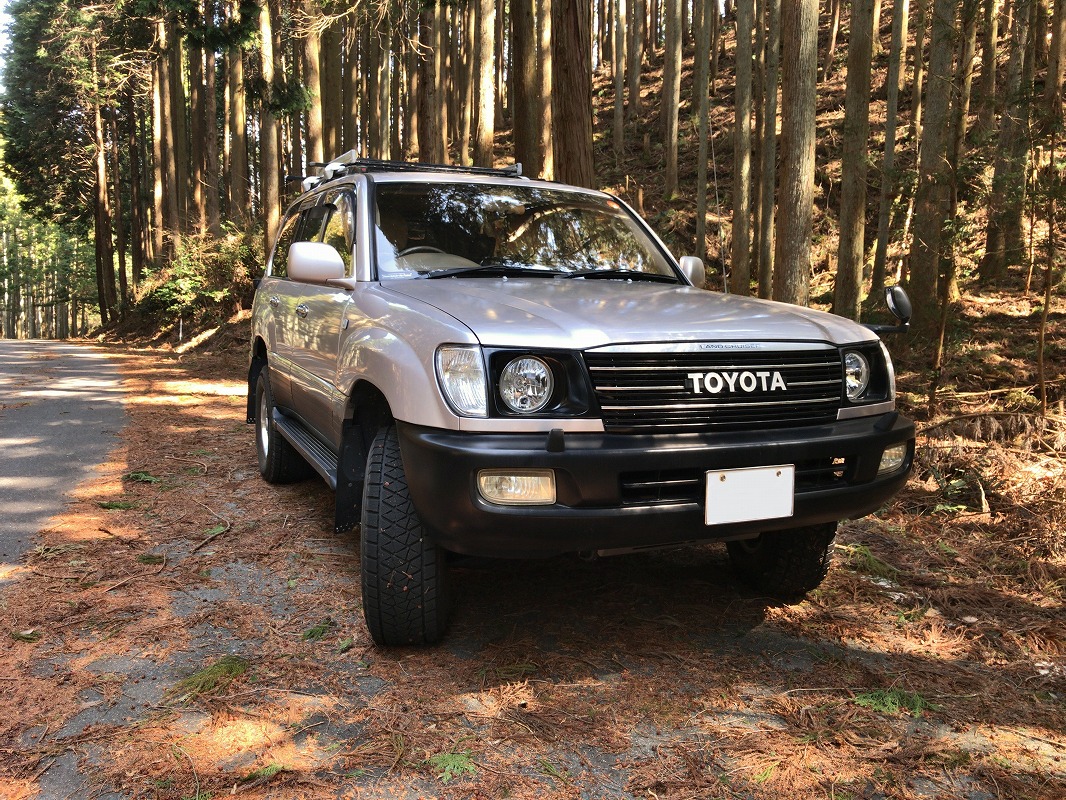 滋賀県　猫狸の父 さん　ランクル100