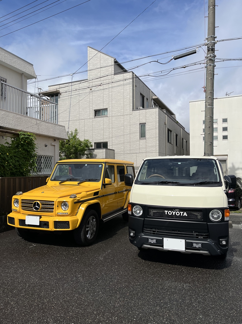 愛知県　ケンしろう さん　ハイエースバン