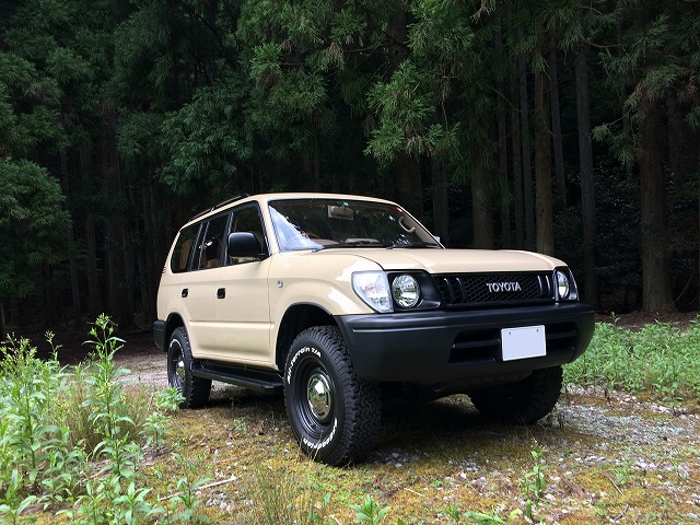 大阪府　とぶし さん　ランクルプラド９５