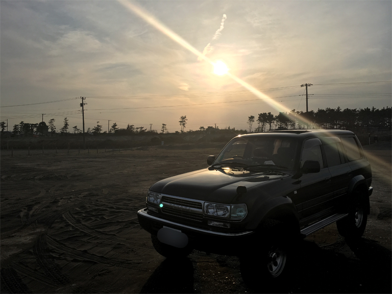 神奈川県　こうや さん　LAND CRUISER80