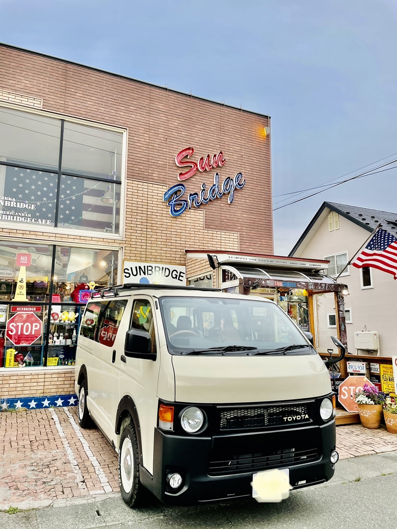 岩手県　なっぱ さん　ハイエースバン