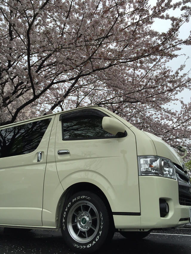 神奈川県　にし さん　ハイエース