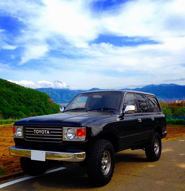 山梨県　もりけーん さん　ランドクルーザー８０