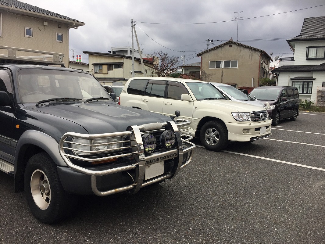 福島県　たいぞー さん　ランクル 100