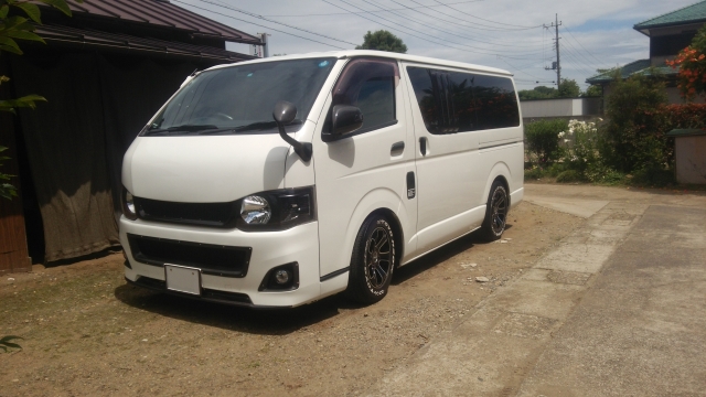 茨城県　グリーン さん　レジアスエースDXバン 