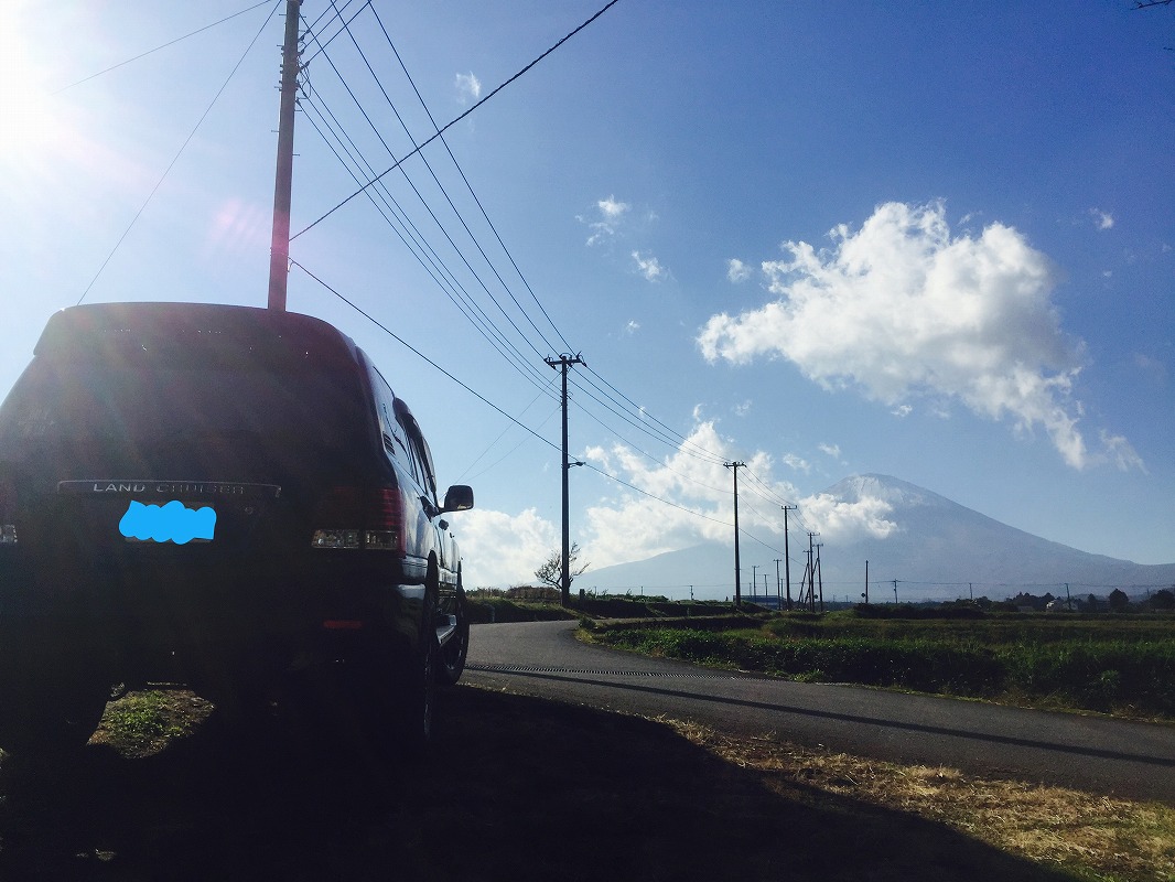 静岡県　ひとじい さん　ランクル100 