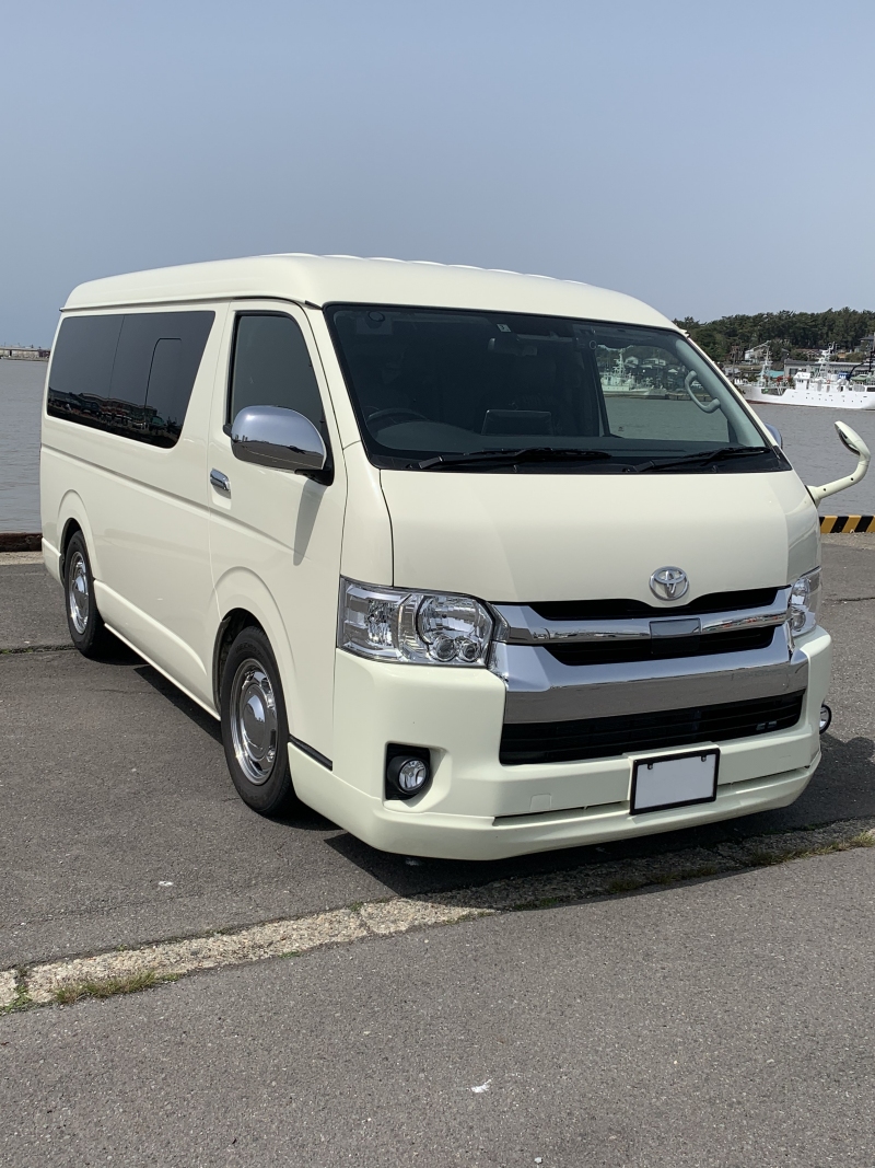 山形県　ネネゼン さん　ハイエースワイド