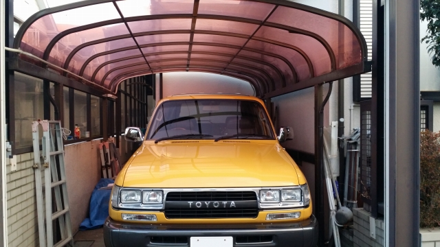 埼玉県　スカ さん　ランクル80