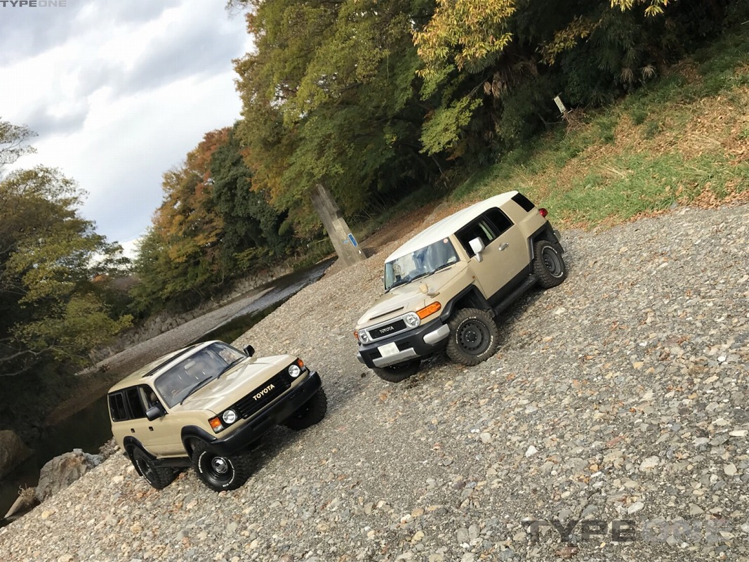 埼玉県　おか さん　ランドクルーザー80.FJクルーザー