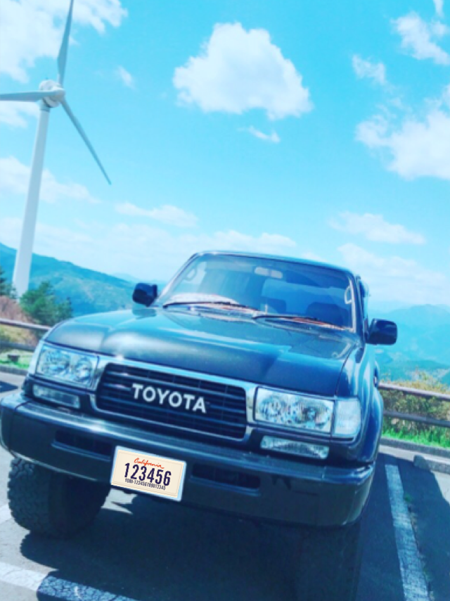 高知県　mee さん　ランクル80 