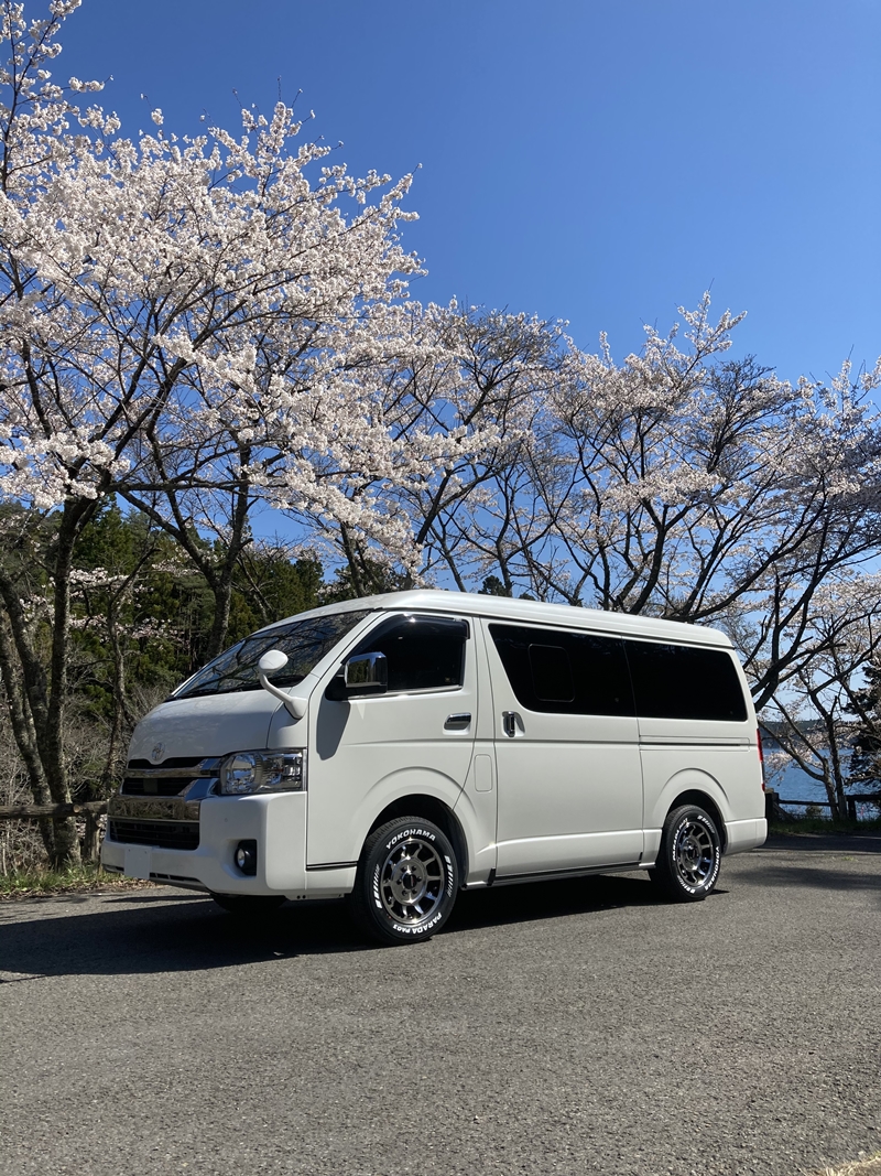 宮城県　釣りは朝マヅメ さん　ハイエース