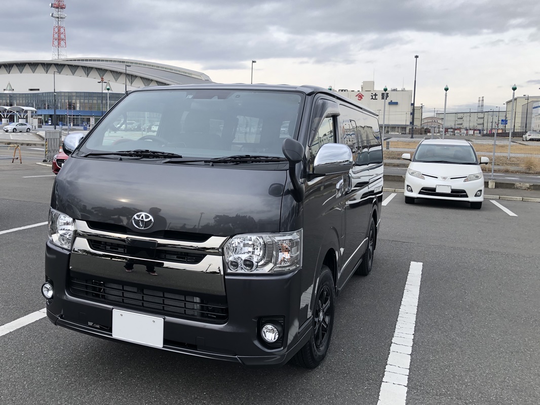 秋田県　のり さん　ハイエース