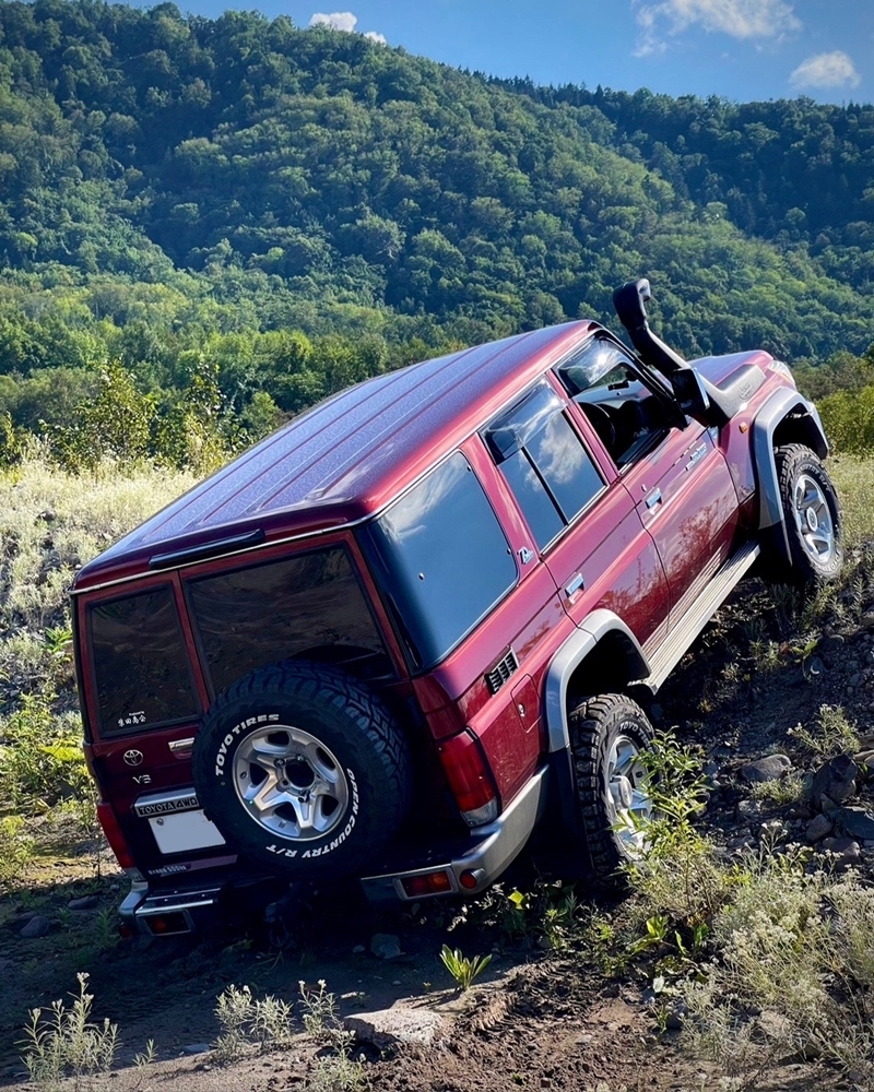 北海道　道北のボンクラドライバー さん　再販ランドクルーザー76