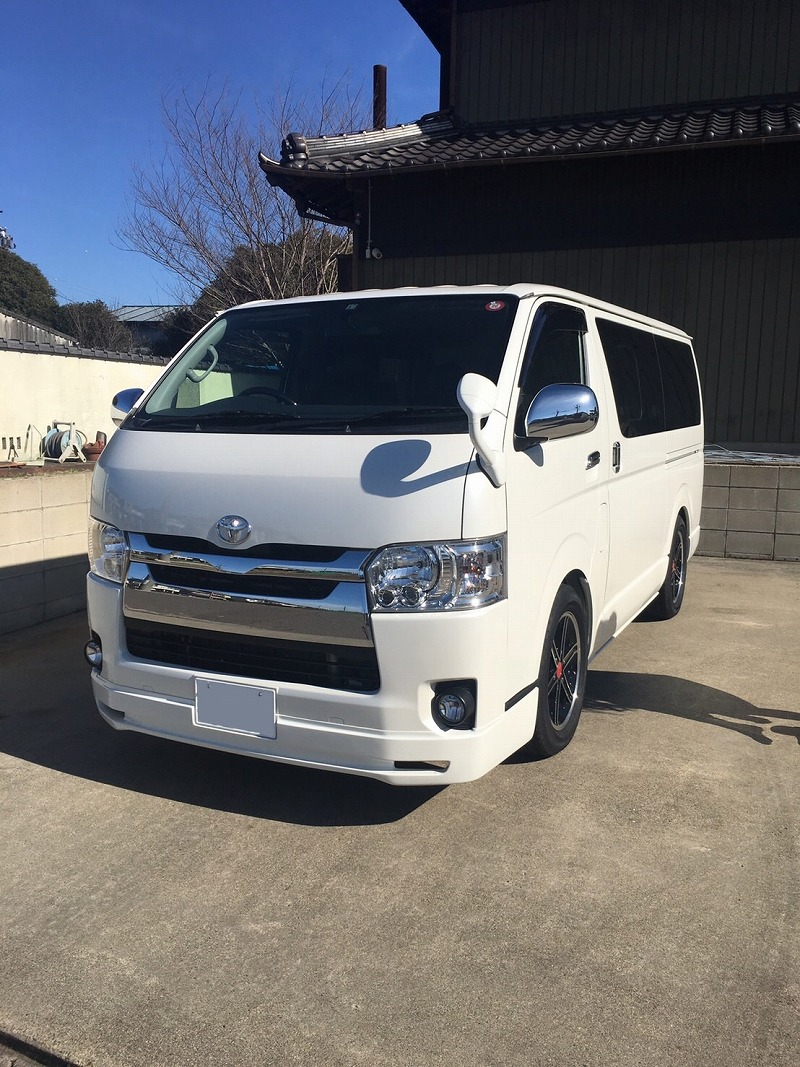 愛知県　たらこめんたいこ さん　ハイエース