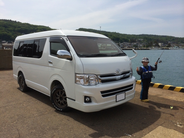 群馬県　ぎゅうベー さん　ハイエース ワゴン