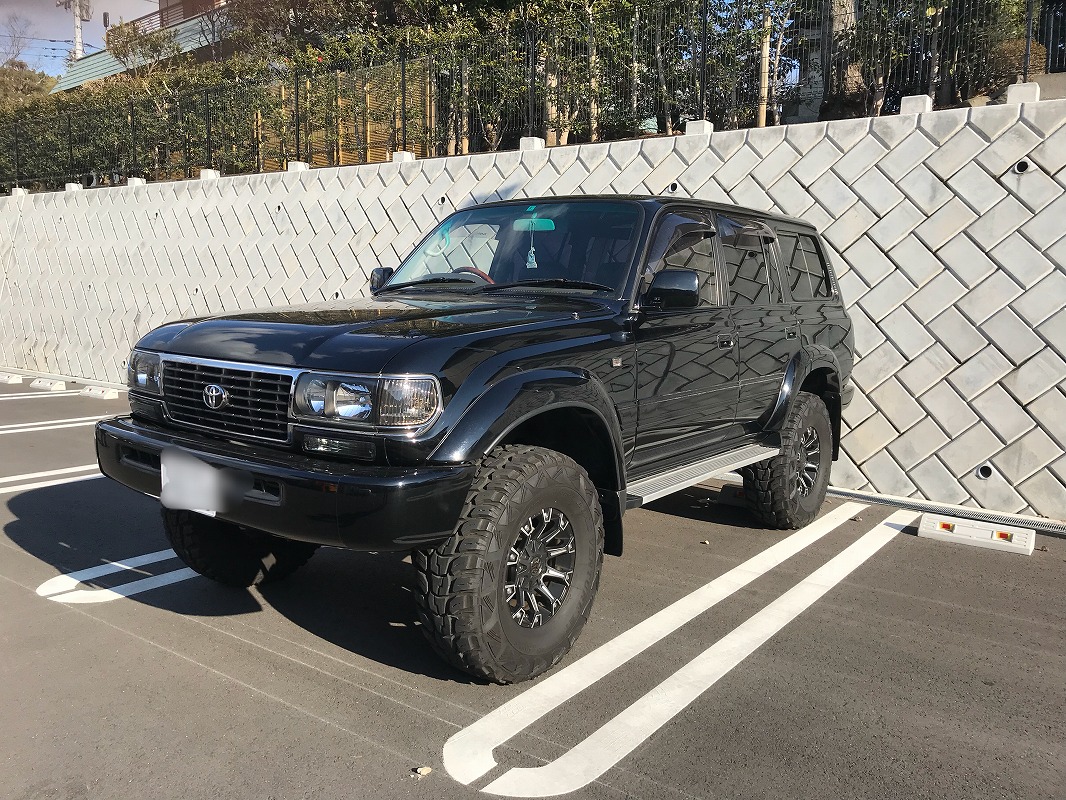 千葉県　シミズ さん　ランドクルーザー80