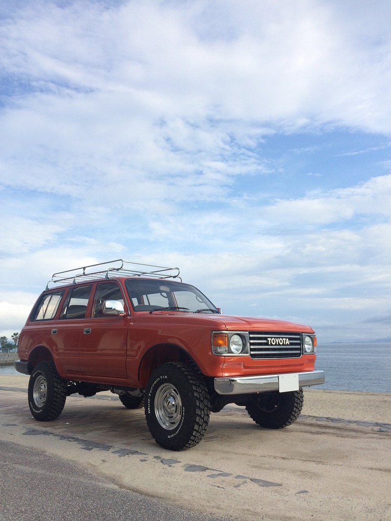 広島県　さふか さん　ランクル80