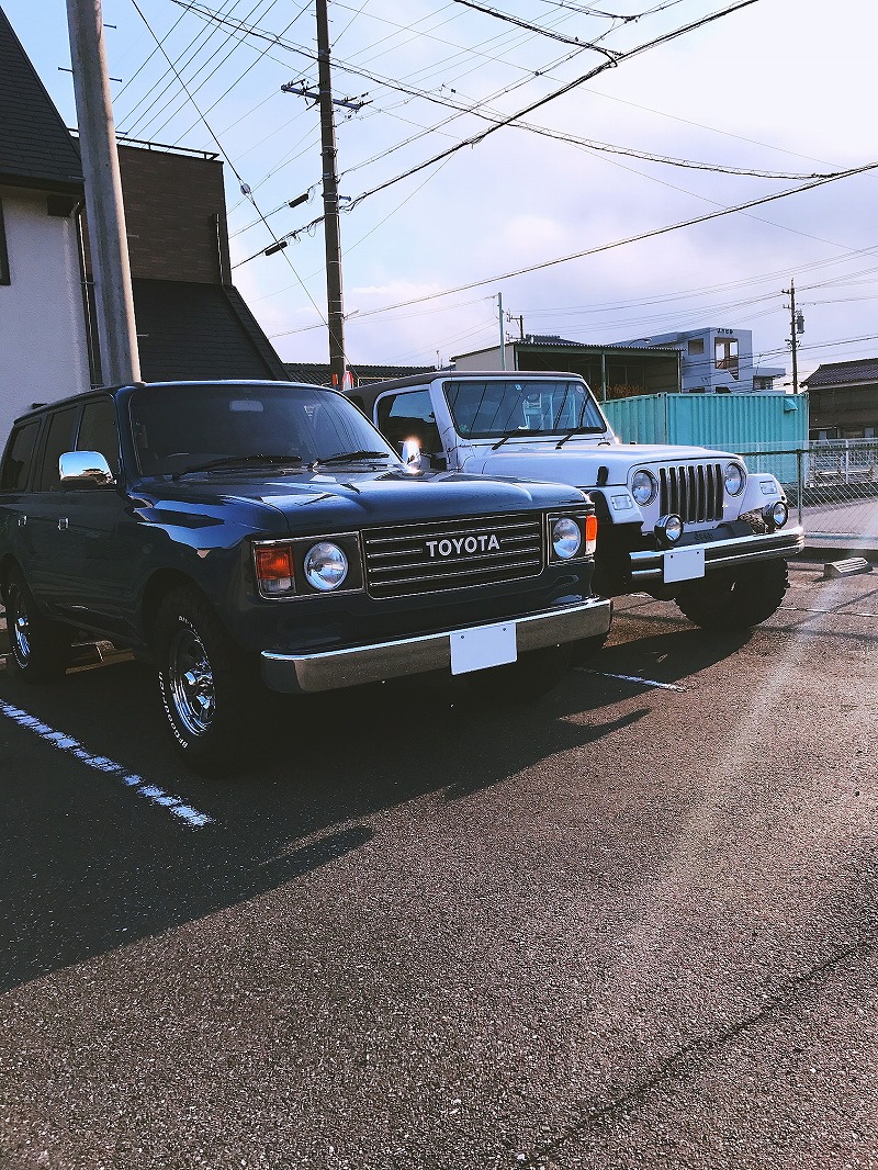 三重県　もりだい さん　ランクル80