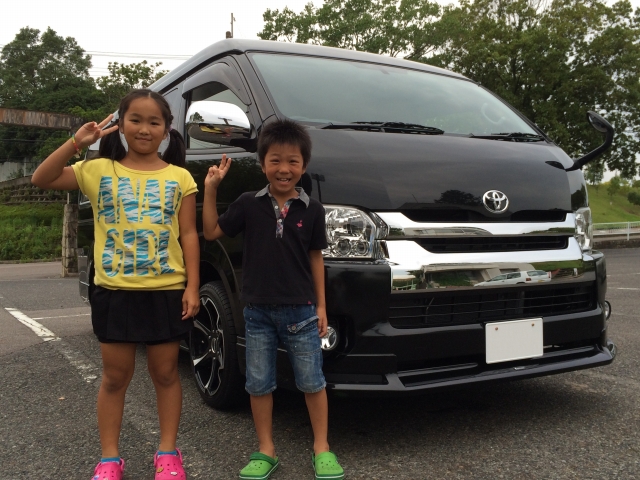 岐阜県　キヨ さん　ハイエースワゴンGL4WD