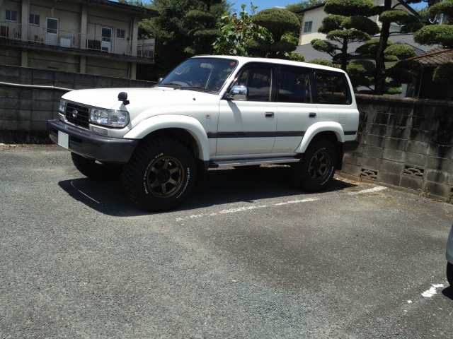 熊本県　トニ さん　ランドクルーザー80