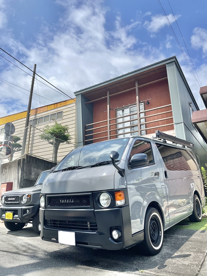 静岡県　おとうどん さん　ハイエース