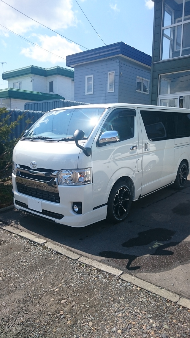 北海道　YUSK さん　ハイエース200系4型