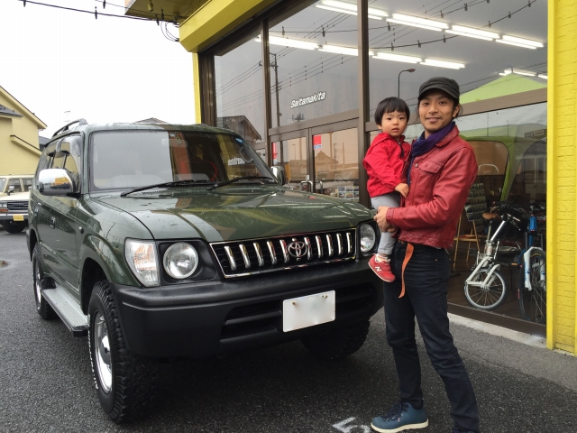 東京都　gringrin さん　プラド９５ TX 3400cc 