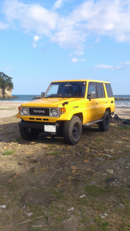 愛知県　よっさん さん　ランクル77Lx