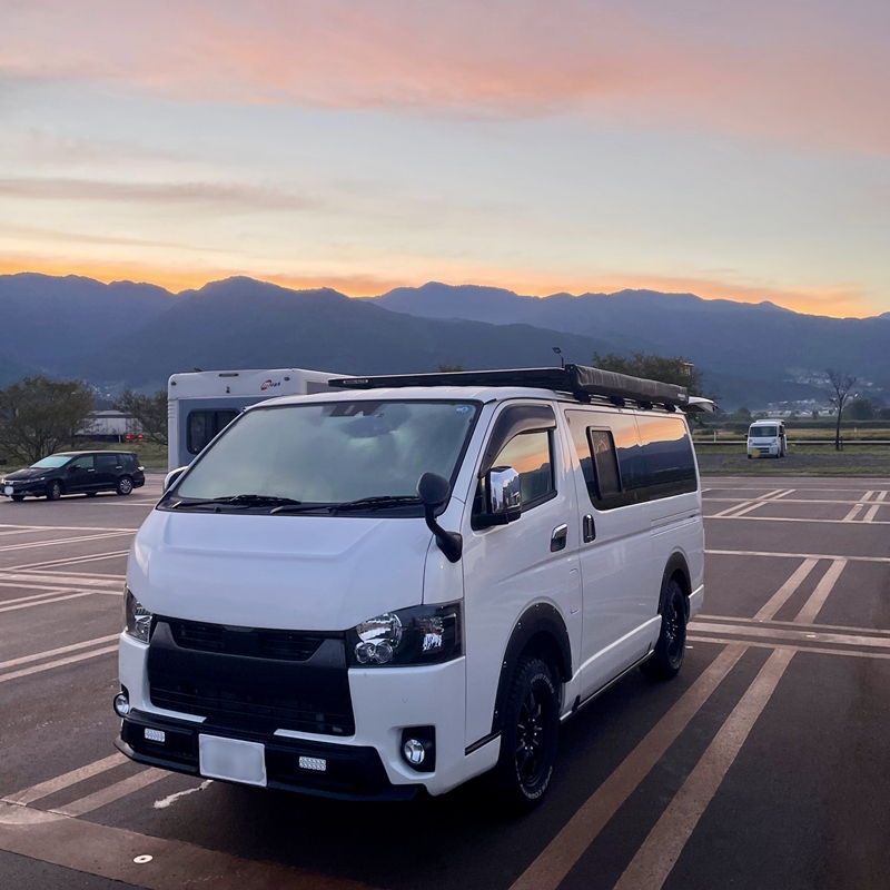 宮城県　のるさん さん　ハイエースバン　ダークプライムⅡ  ディーゼル4WD