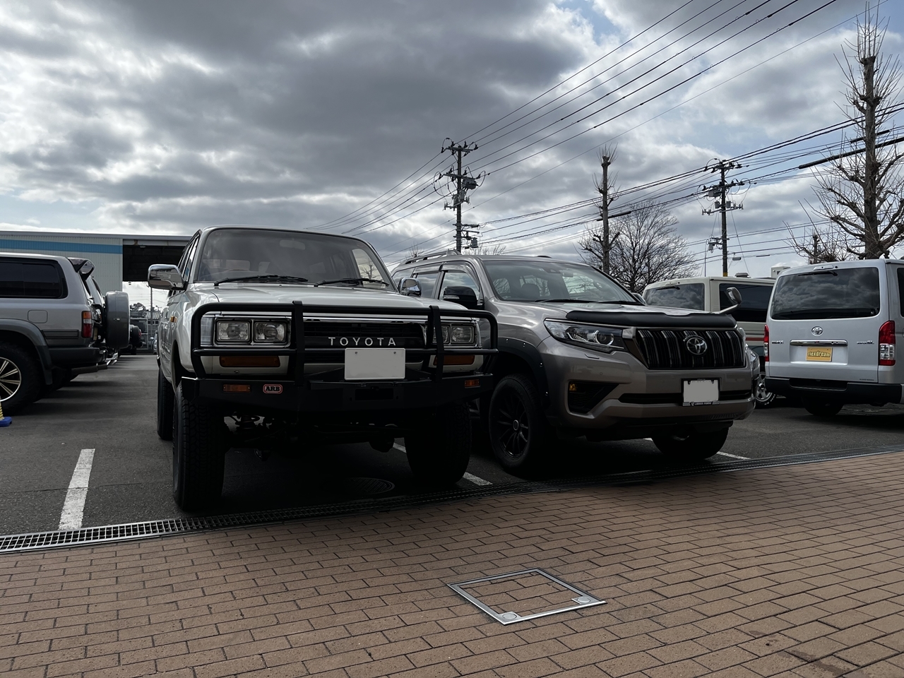 長野県　らーゆ さん　ランドクルーザー80