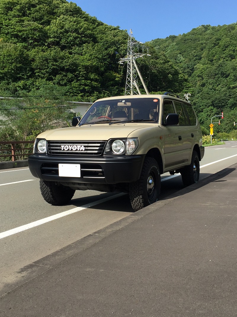 北海道　たら さん　ランクルプラド95