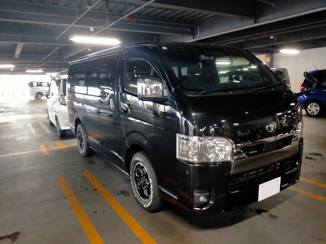 神奈川県　黒鯛 さん　ハイエース