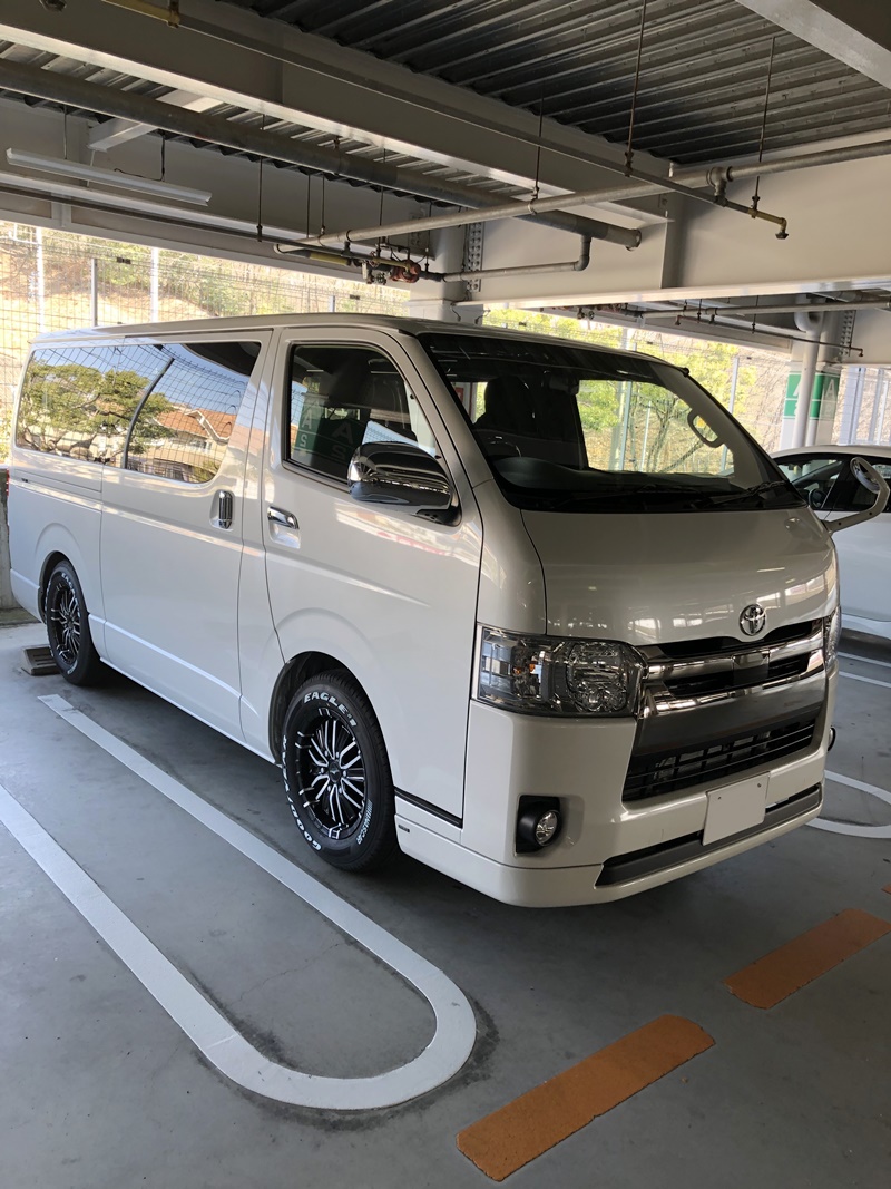 愛知県　しゃちほこ さん　ハイエース200