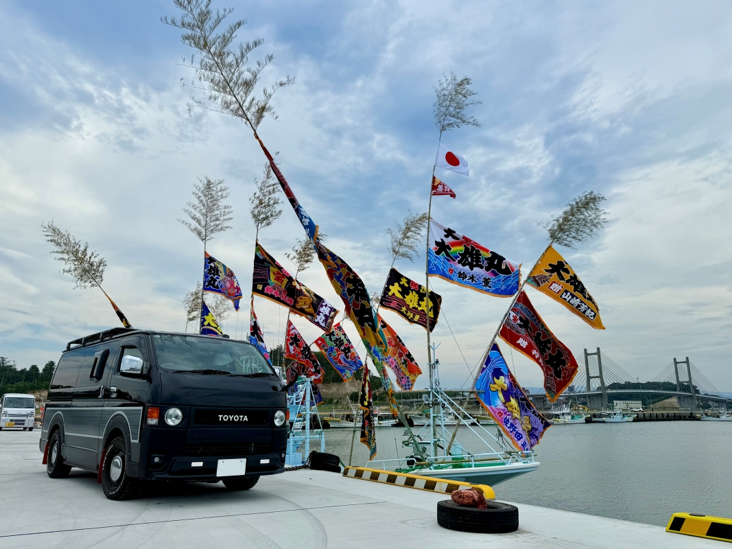 福島県　塩ちゃん さん　ハイエース4WDバン