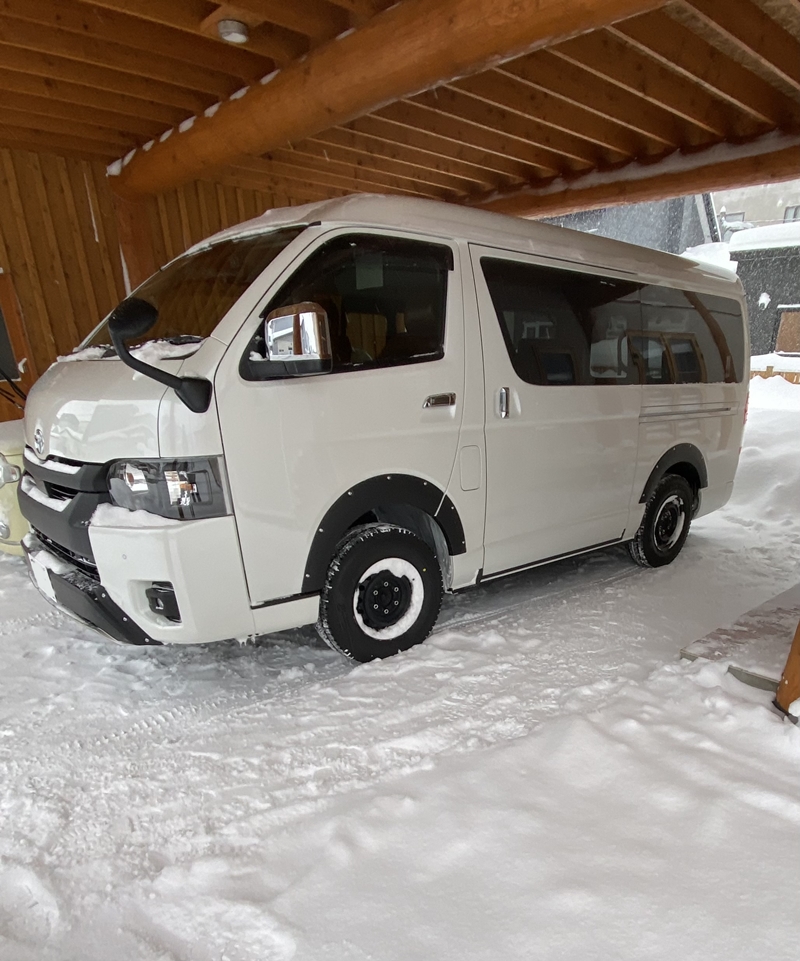 北海道　ゆう さん　ハイエースワゴン