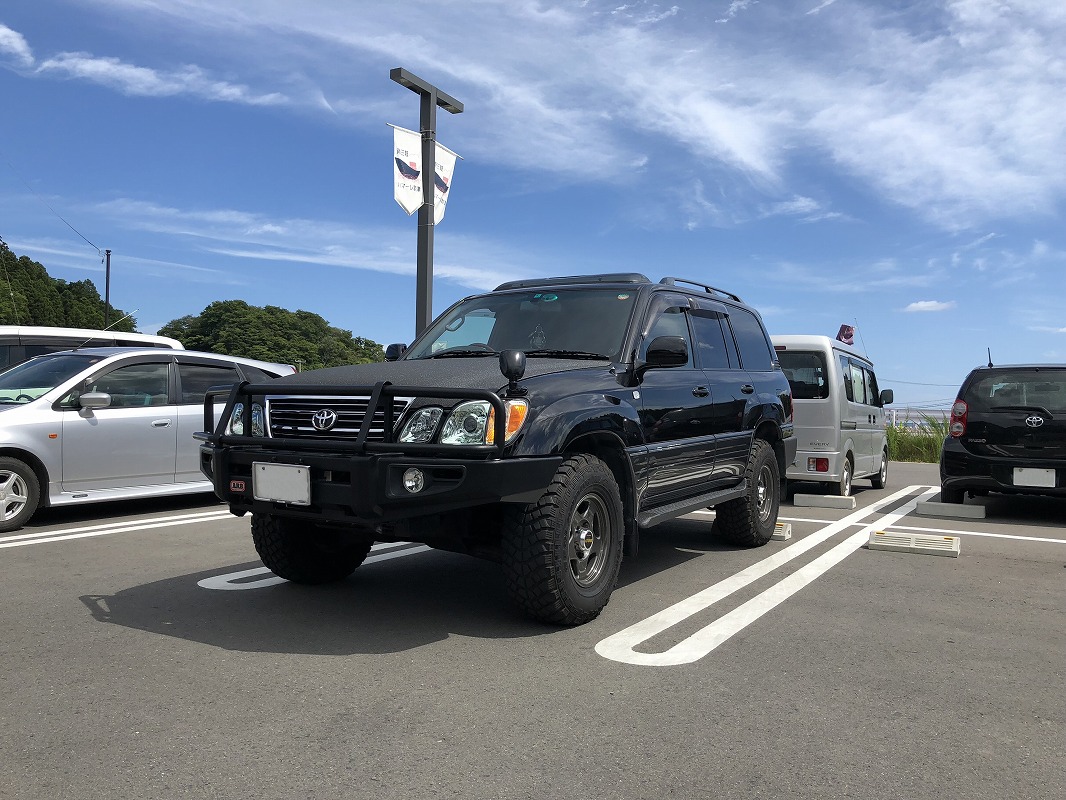 宮城県　セカンドカーはR33 さん　ランクル100