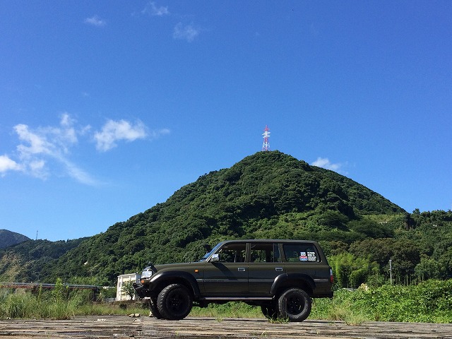 熊本県　だいち さん　ランクル80