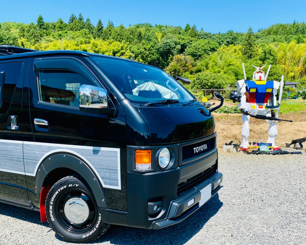 福島県　塩ちゃん さん　ハイエース4WDバン
