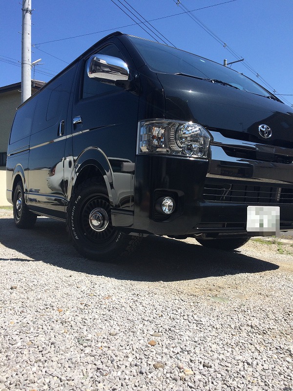 群馬県　武鬼蔵 さん　ハイエースバン2.8