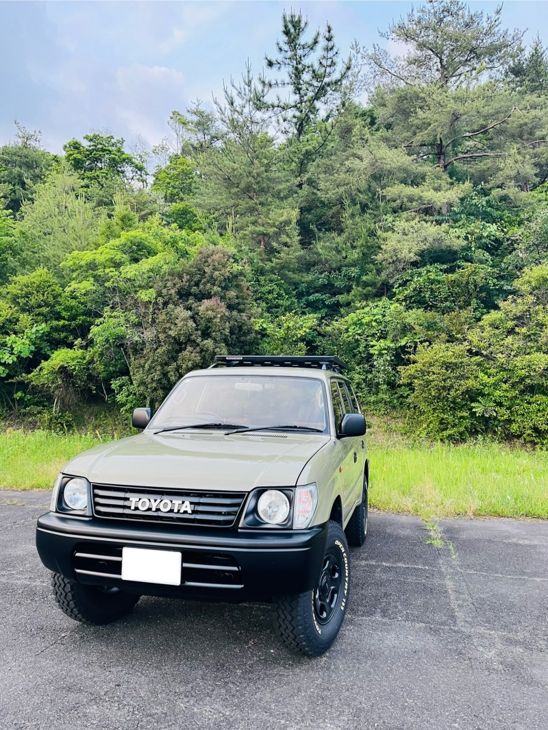 愛知県　むぎ さん　ランクルプラド95系