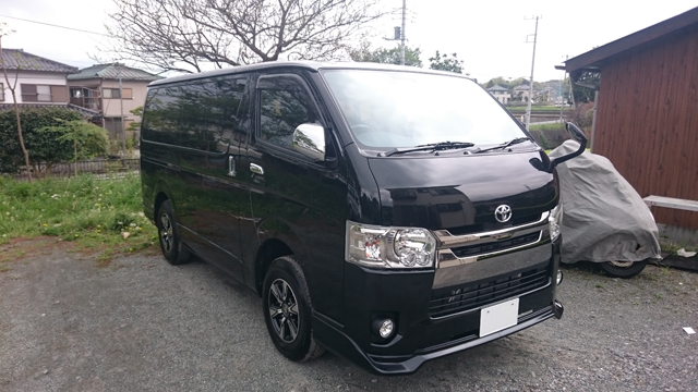 静岡県　まめ さん　ハイエースSGL