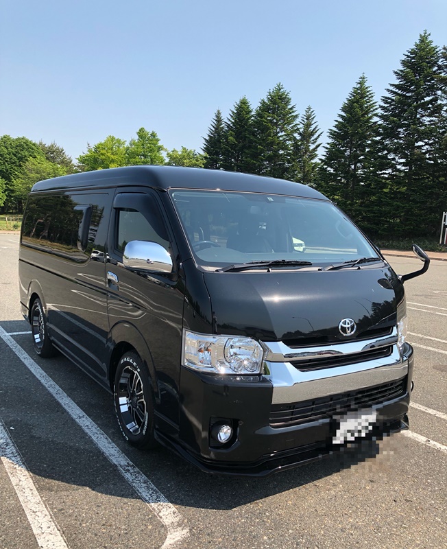 青森県　健康優良児 さん　ハイエース