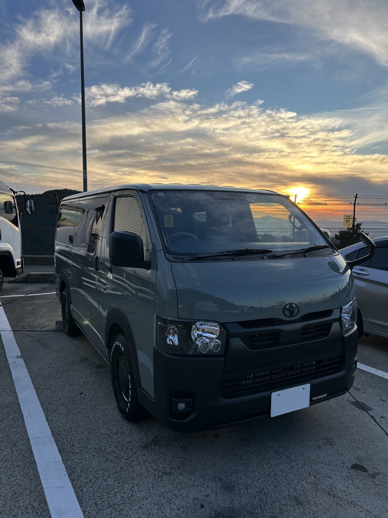 福岡県　Ken さん　ハイエースバン
